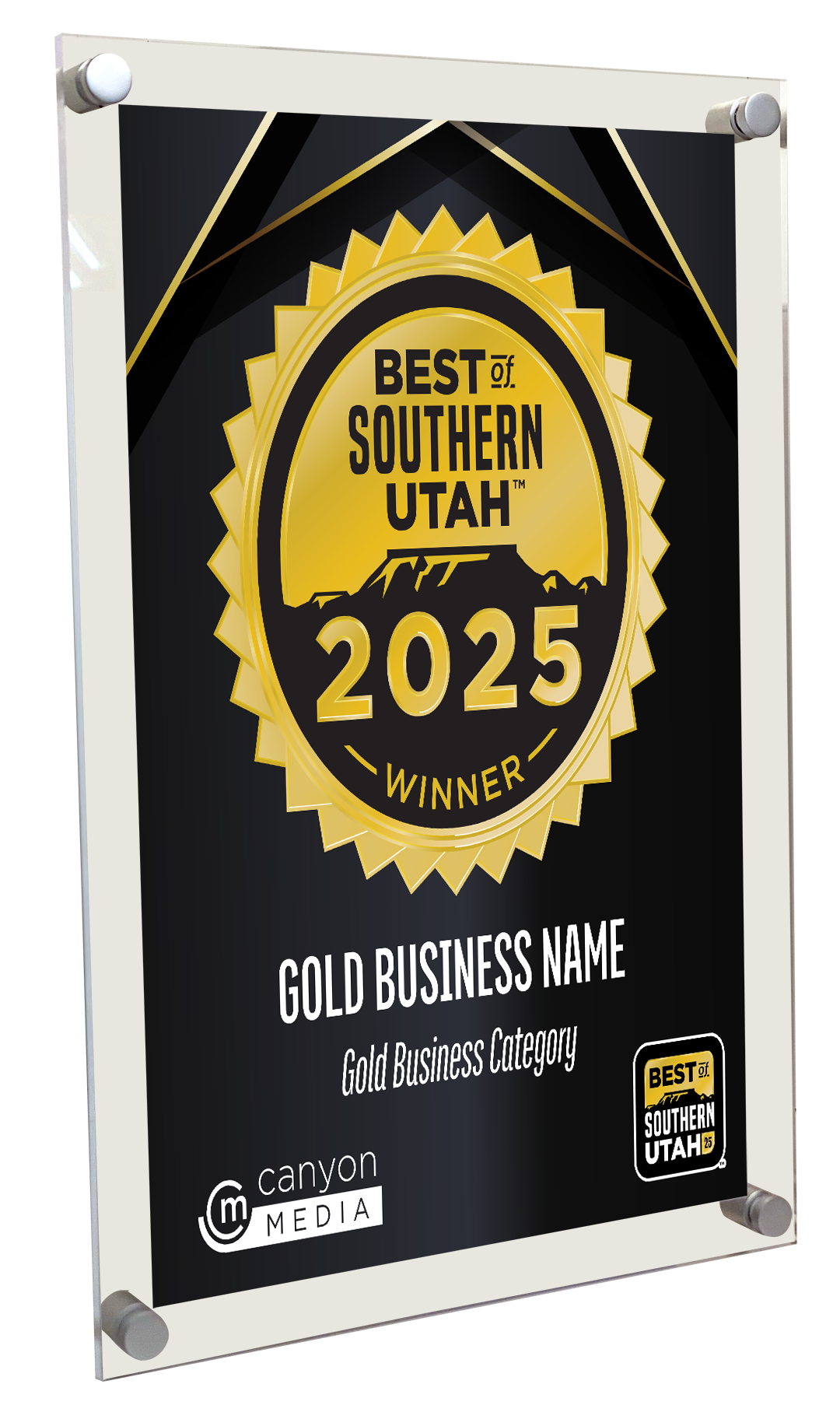 Best of Southern Utah - Acrylic Plaques
