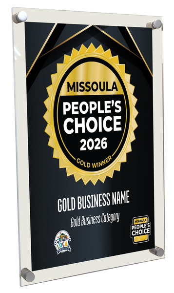 Missoula People's Choice - Acrylic Plaques
