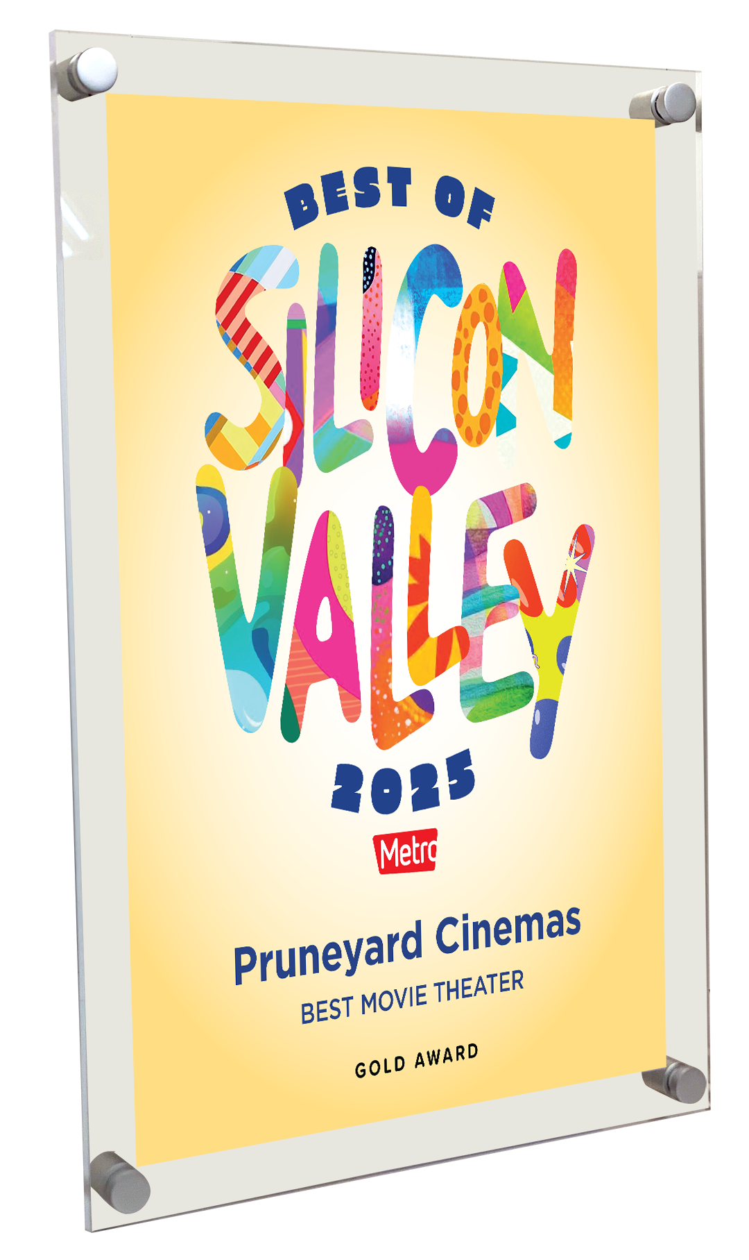 Metro: Best of Silicon Valley - Acrylic Plaque