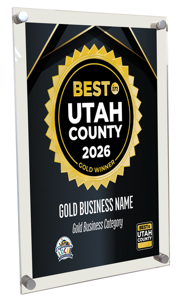 Best in Utah County - Acrylic Plaques