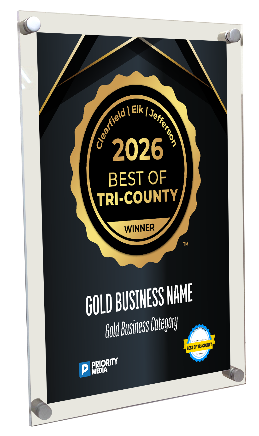 Best of Tri-County - Acrylic Plaques