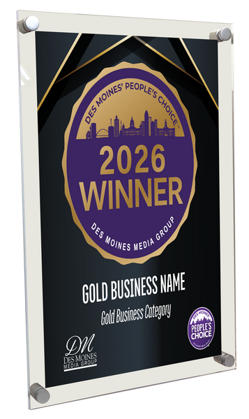 Des Moines' People's Choice - Acrylic Plaques