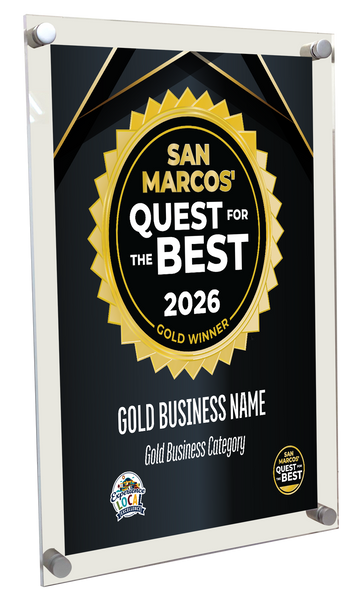 San Marcos' Quest for the Best - Acrylic Plaques