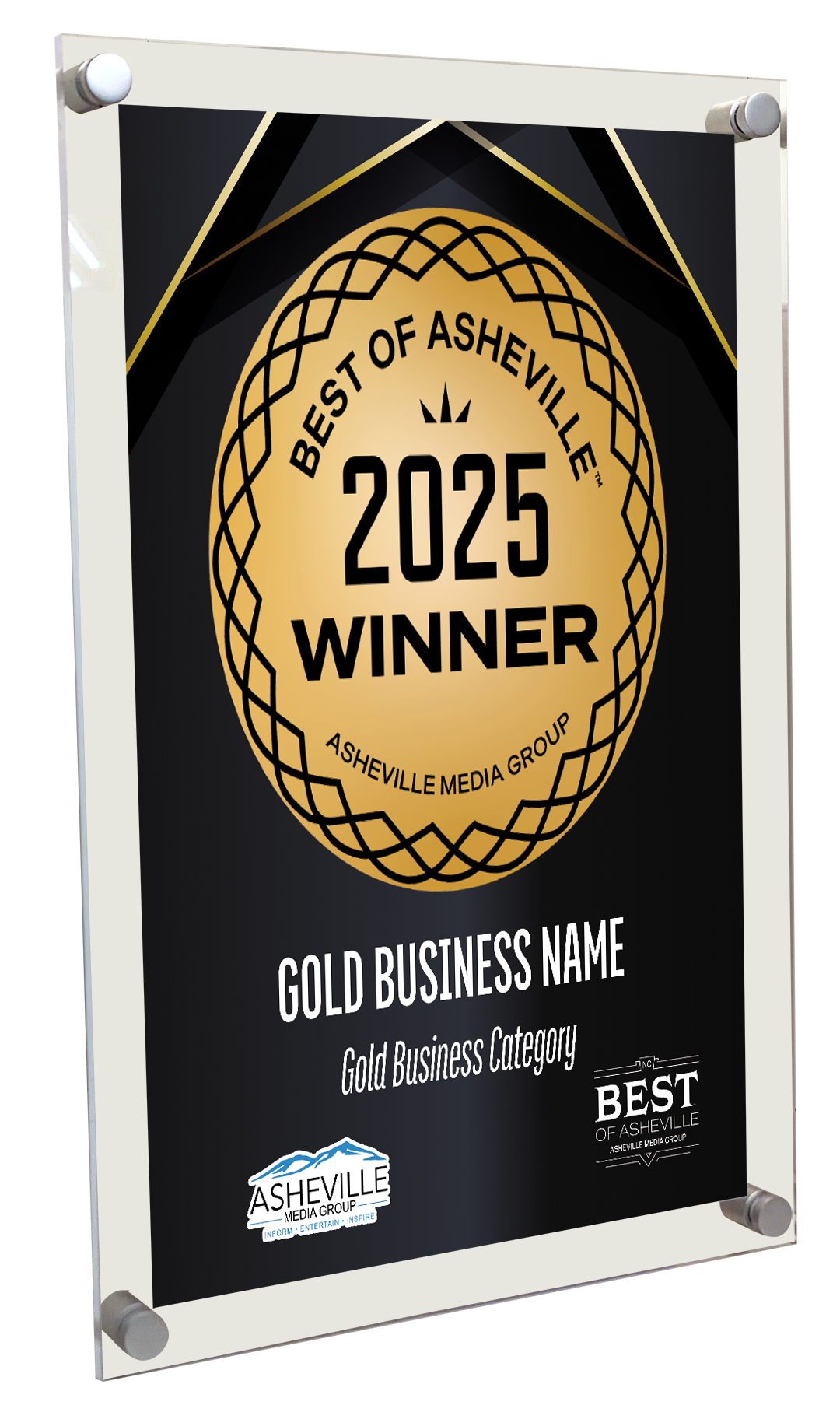 Best of Asheville - Acrylic Plaques