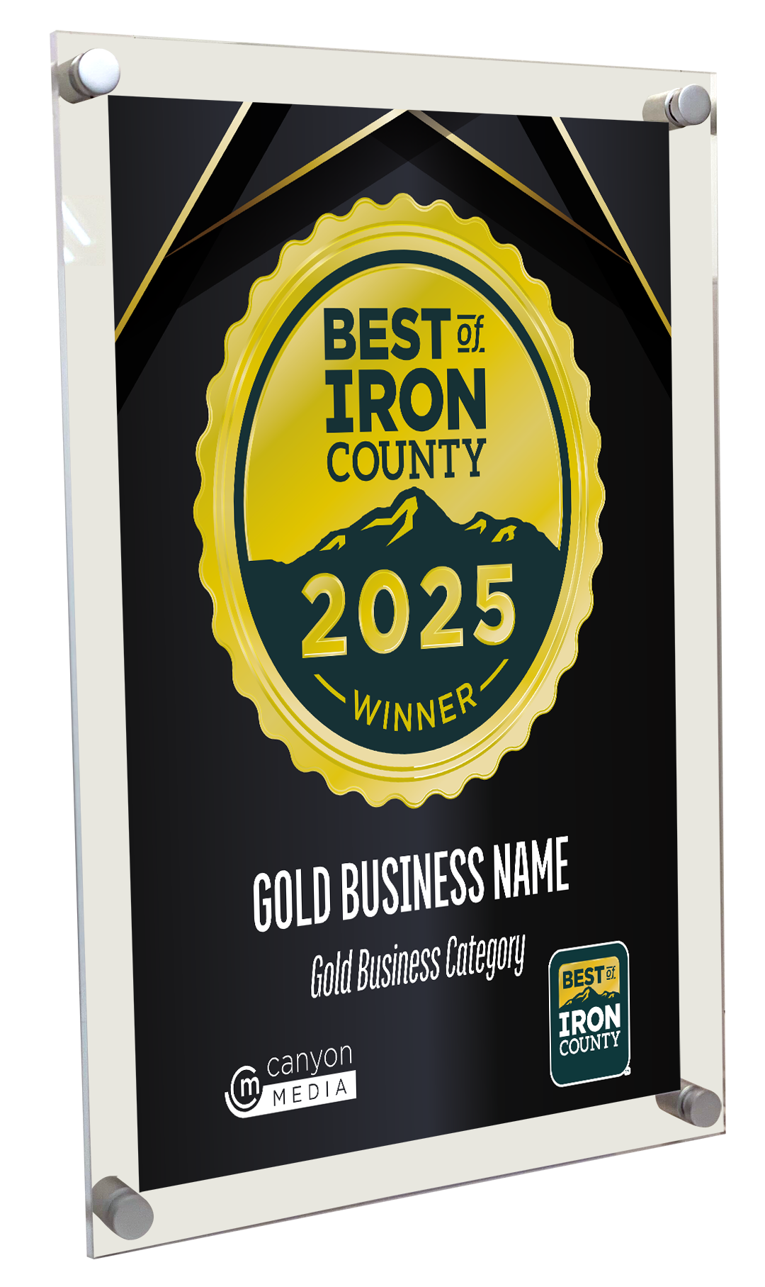 Best of Iron County - Acrylic Plaques