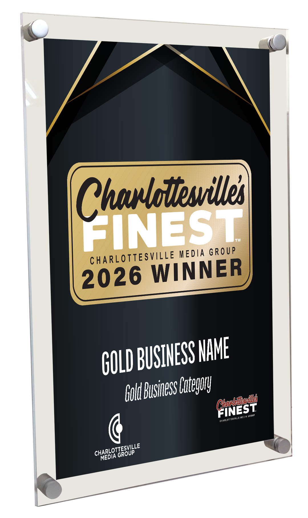 Charlottesville's Finest - Acrylic Plaques