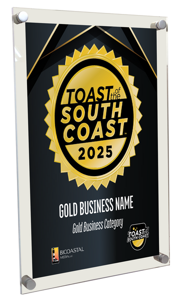 Toast of the South Coast - Acrylic Plaques