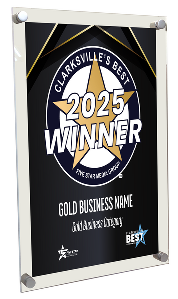 Clarksville's Best - Acrylic Plaques