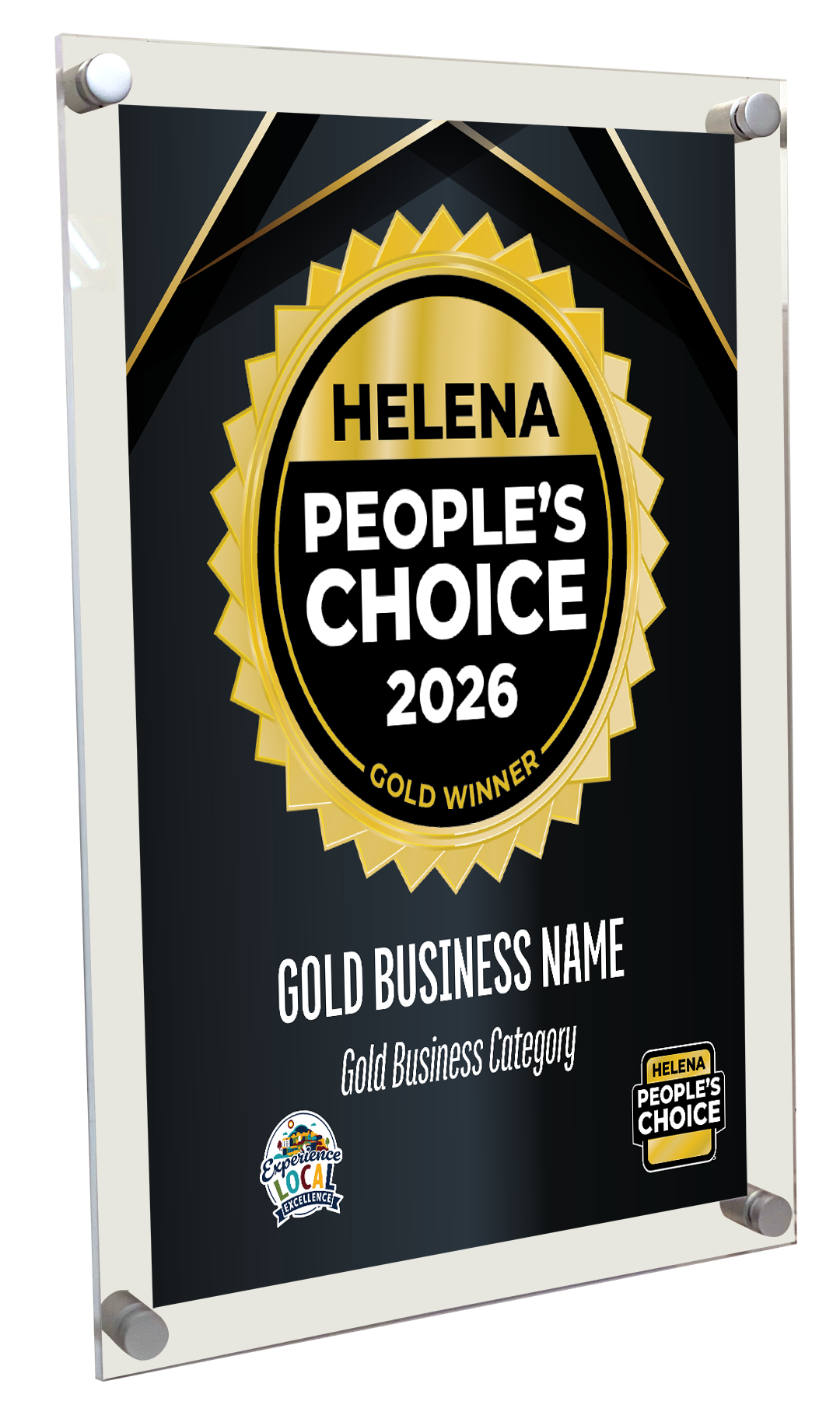 Helena People's Choice - Acrylic Plaques