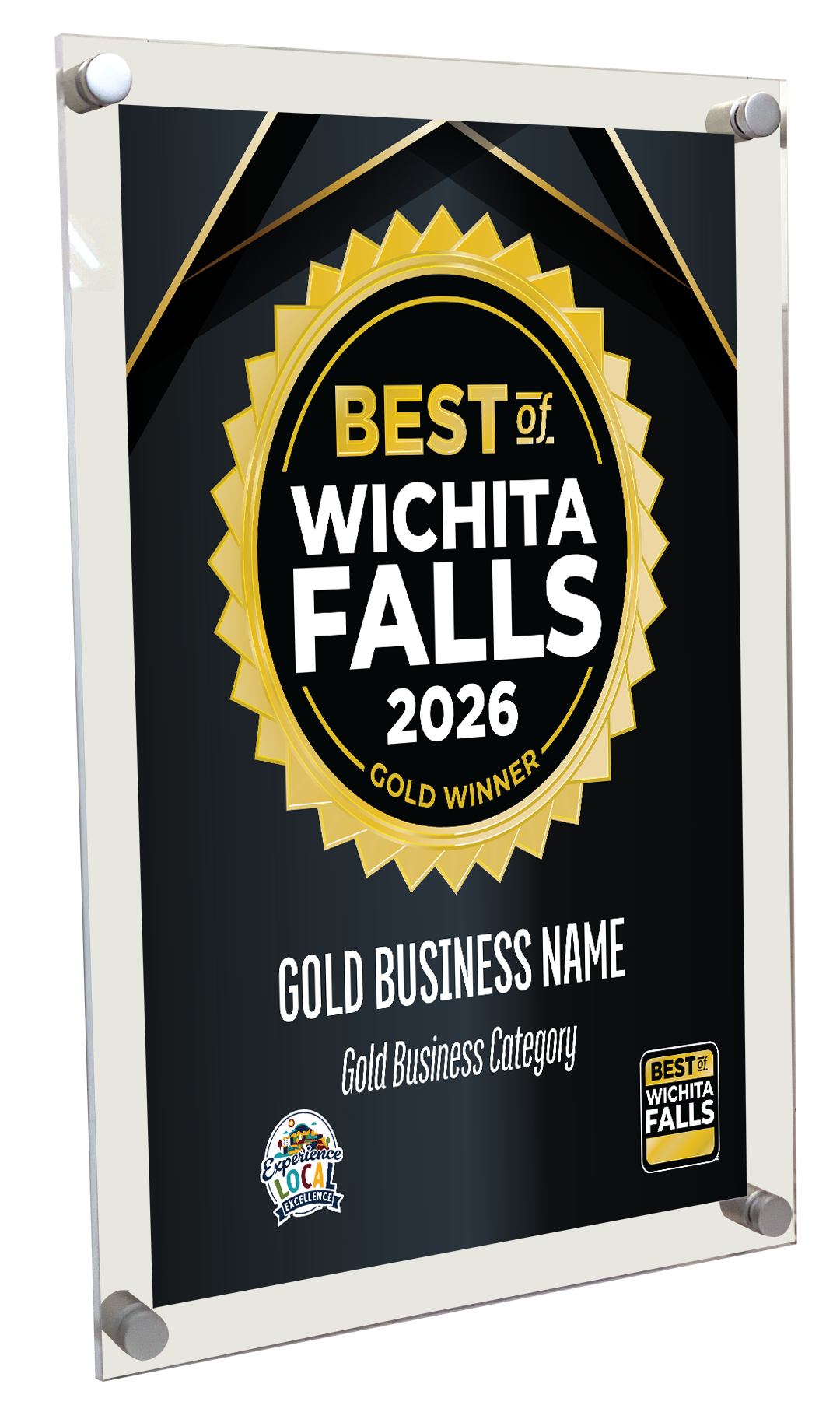 Best of Wichita Falls - Acrylic Plaques