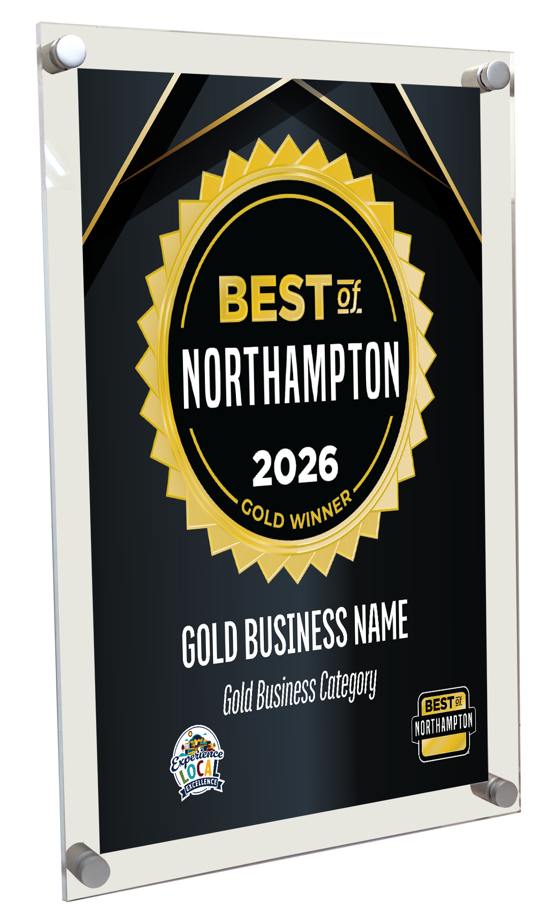 Best of Northampton - Acrylic Plaques