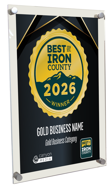 Best of Iron County - Acrylic Plaques