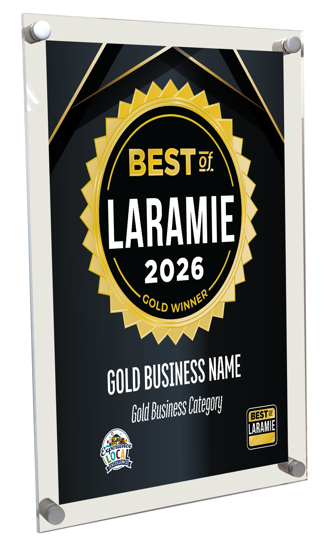 Best of Laramie - Acrylic Plaques