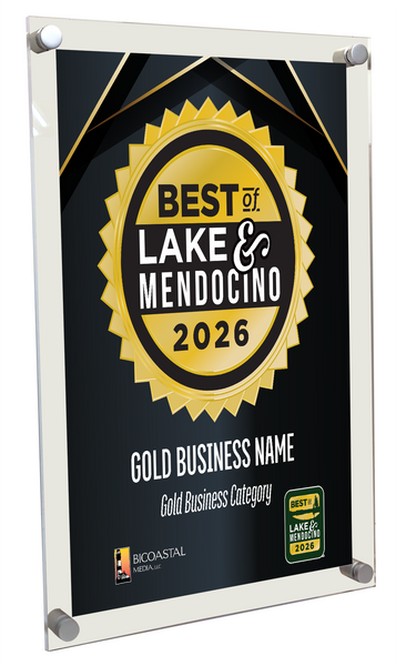 Best of Lake & Mendocino - Acrylic Plaques