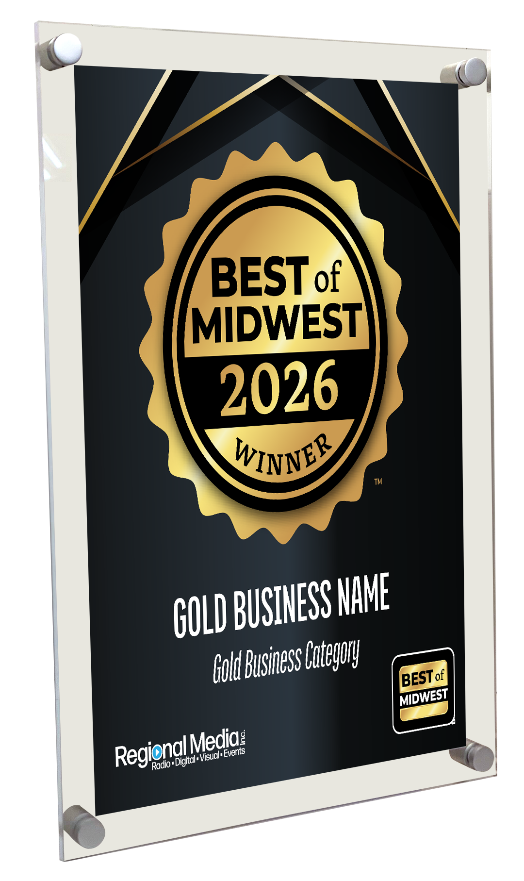 Best of Midwest - Acrylic Plaques