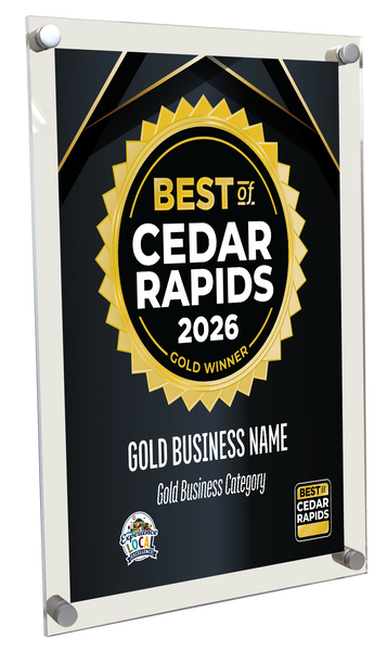 Best of Cedar Rapids - Acrylic Plaques