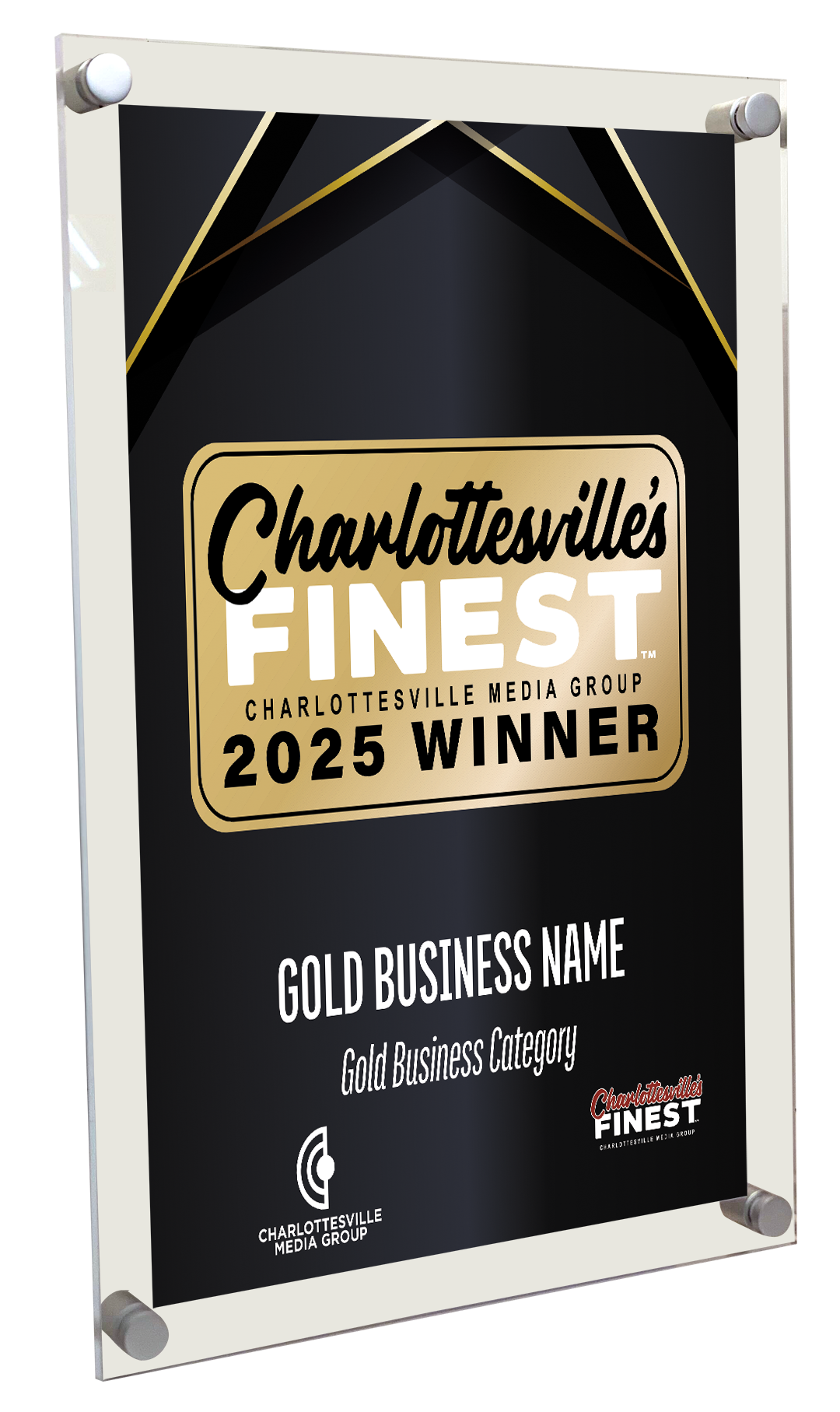 Charlottesville's Finest - Acrylic Plaques