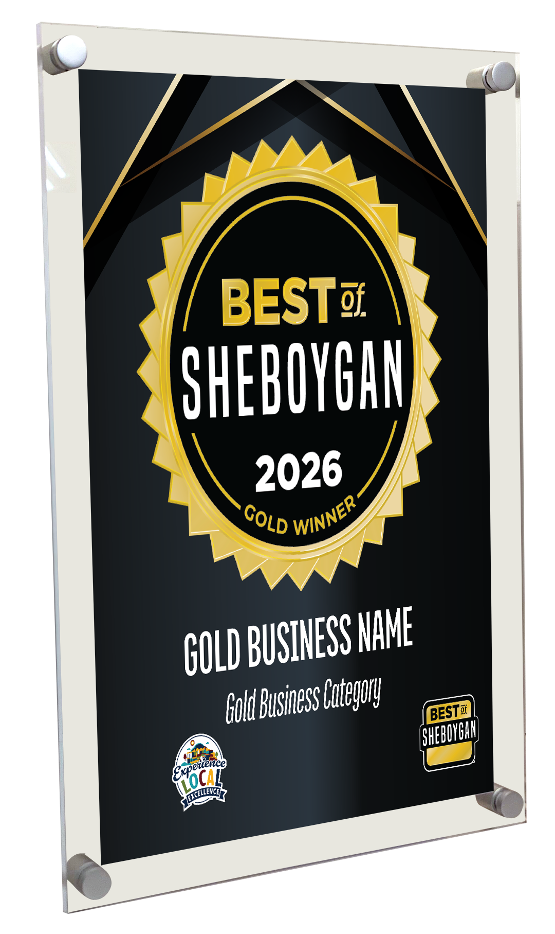 Best of Sheboygan - Acrylic Plaques