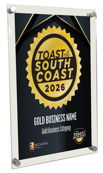 Toast of the South Coast - Acrylic Plaques
