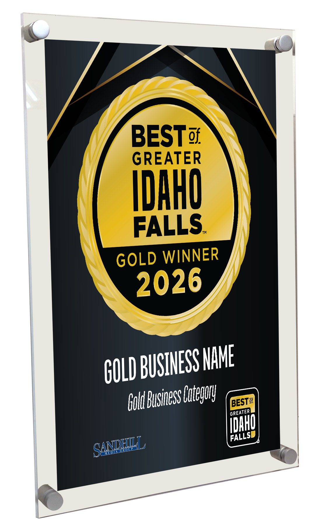 Best of Greater Idaho Falls - Acrylic Plaques