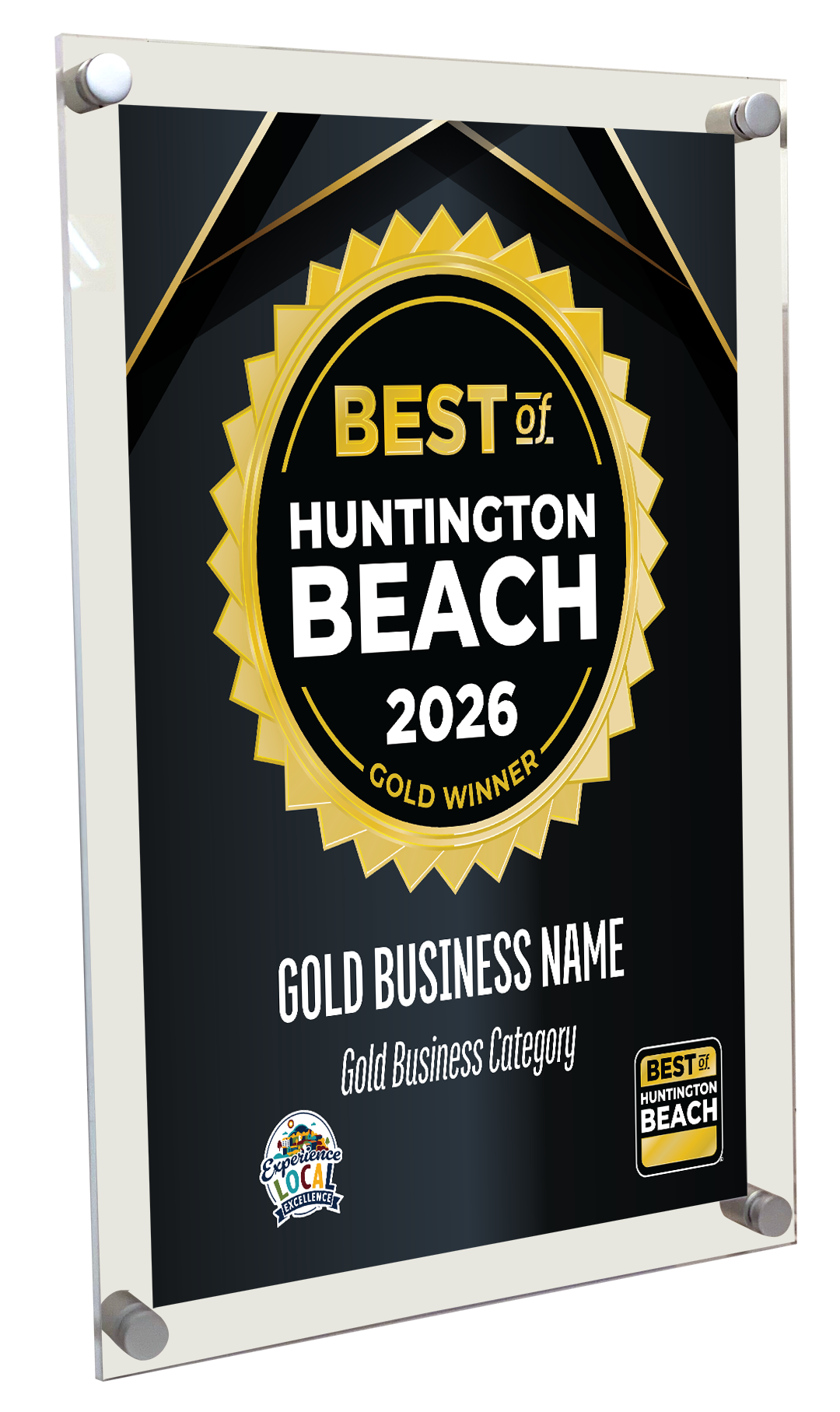 Best of Huntington Beach - Acrylic Plaques