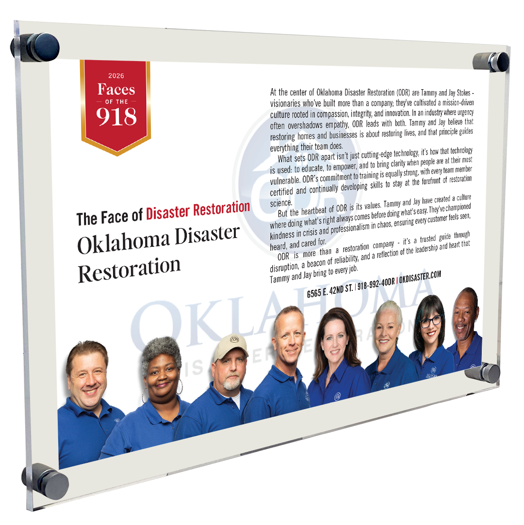 TulsaPeople - Faces of the 918 - Acrylic Plaques