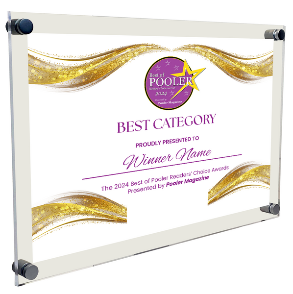 Best of Pooler - Acrylic Plaque