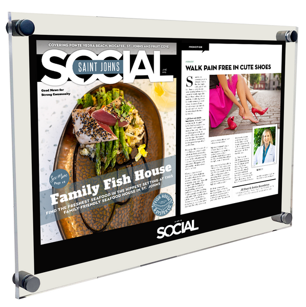 Social Article & Cover Acrylic Plaques
