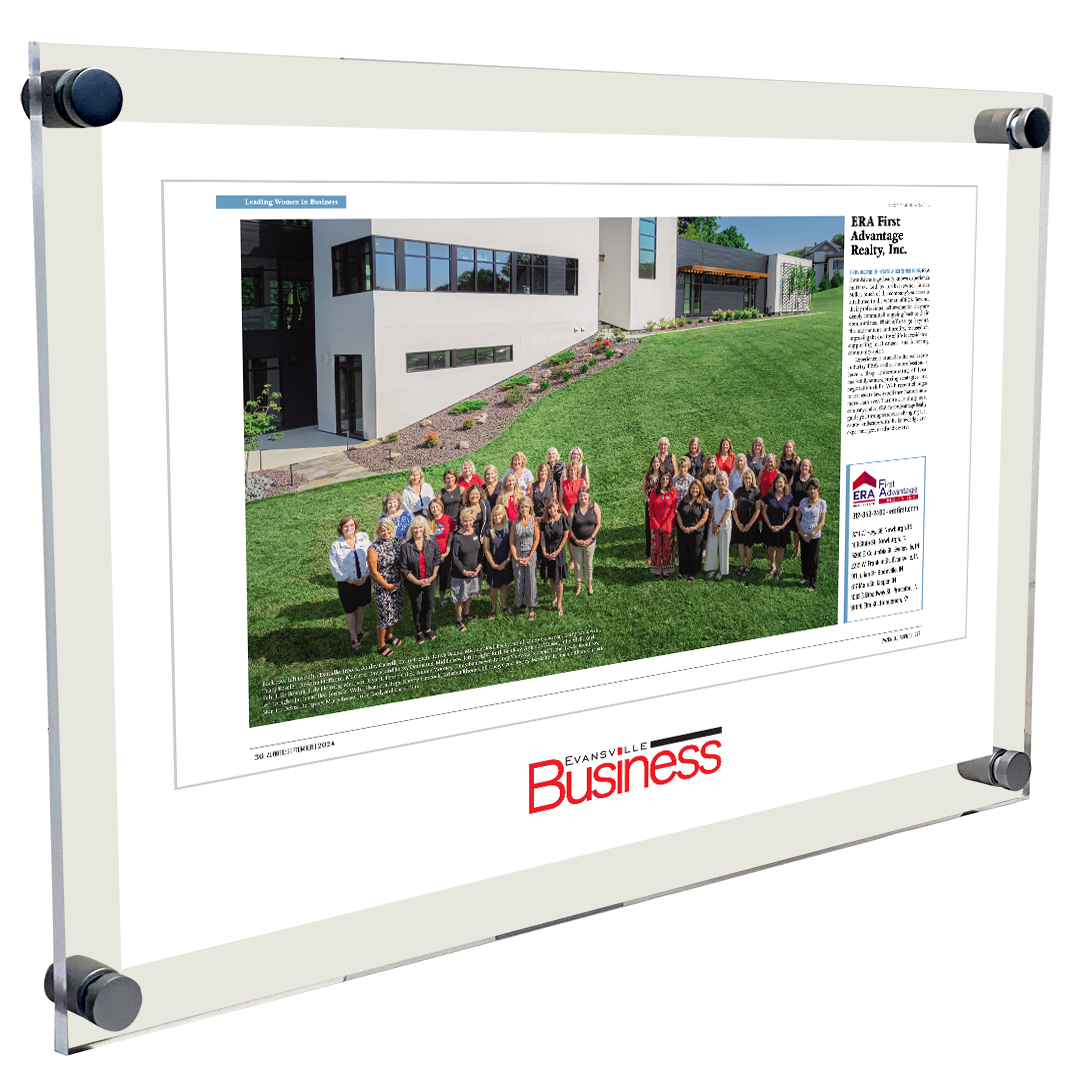 Evansville Business - Leading Women in Business - Acrylic Plaques