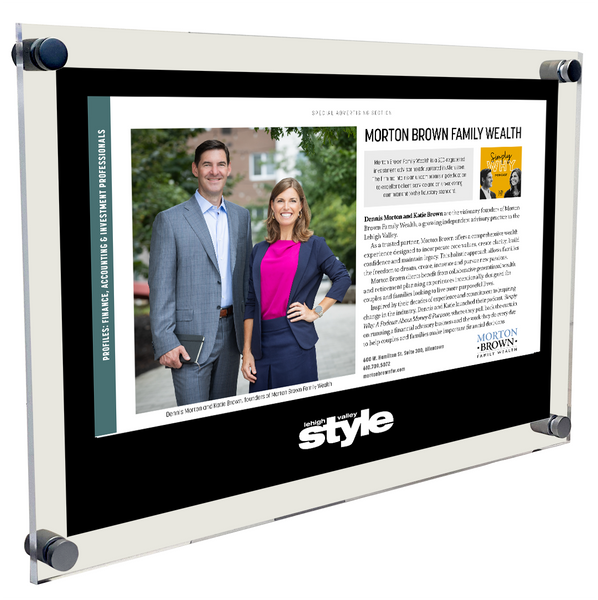 Lehigh Valley Style Professional Profiles Acrylic Plaques