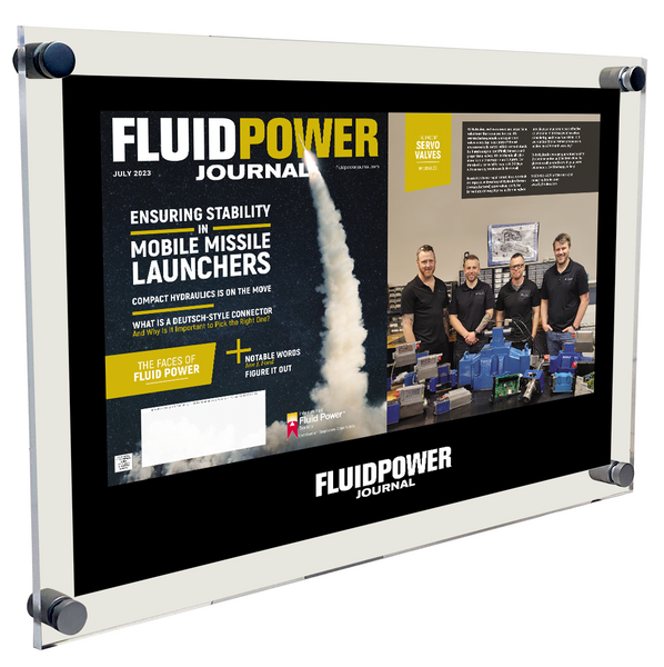 Faces of Fluid Power Acrylic Plaques