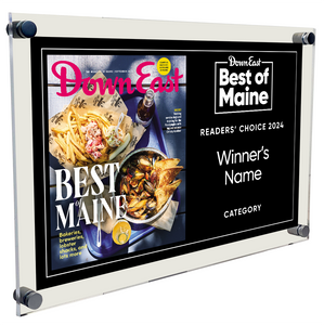 "Best of Maine" Award Acrylic Plaque