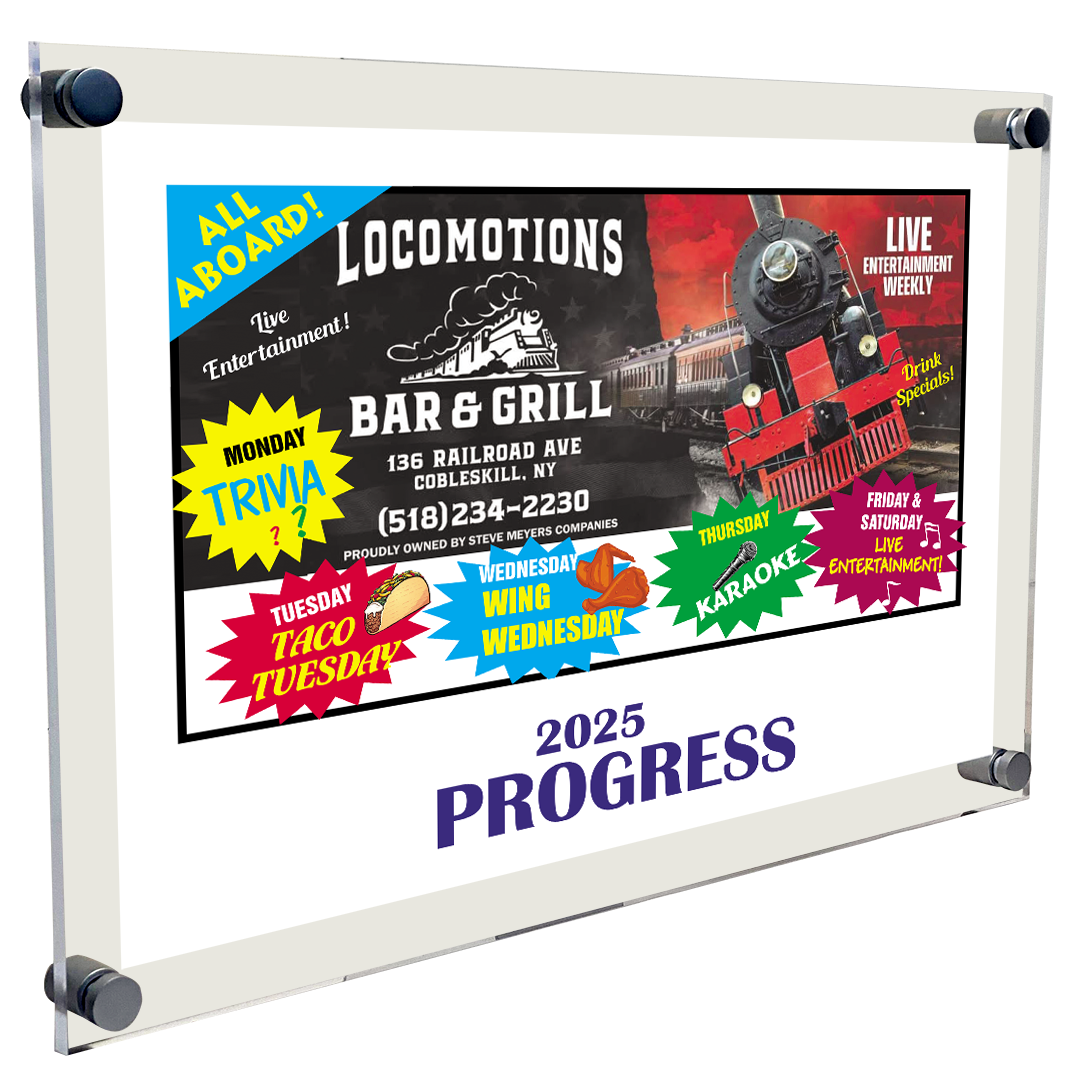 Progress Advertisers - Acrylic Plaques