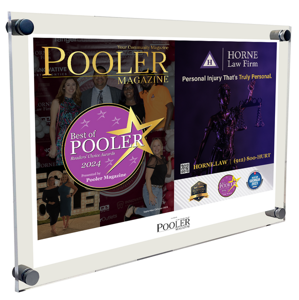 Pooler Magazine: Articles, Covers, & Advertisements - Acrylic