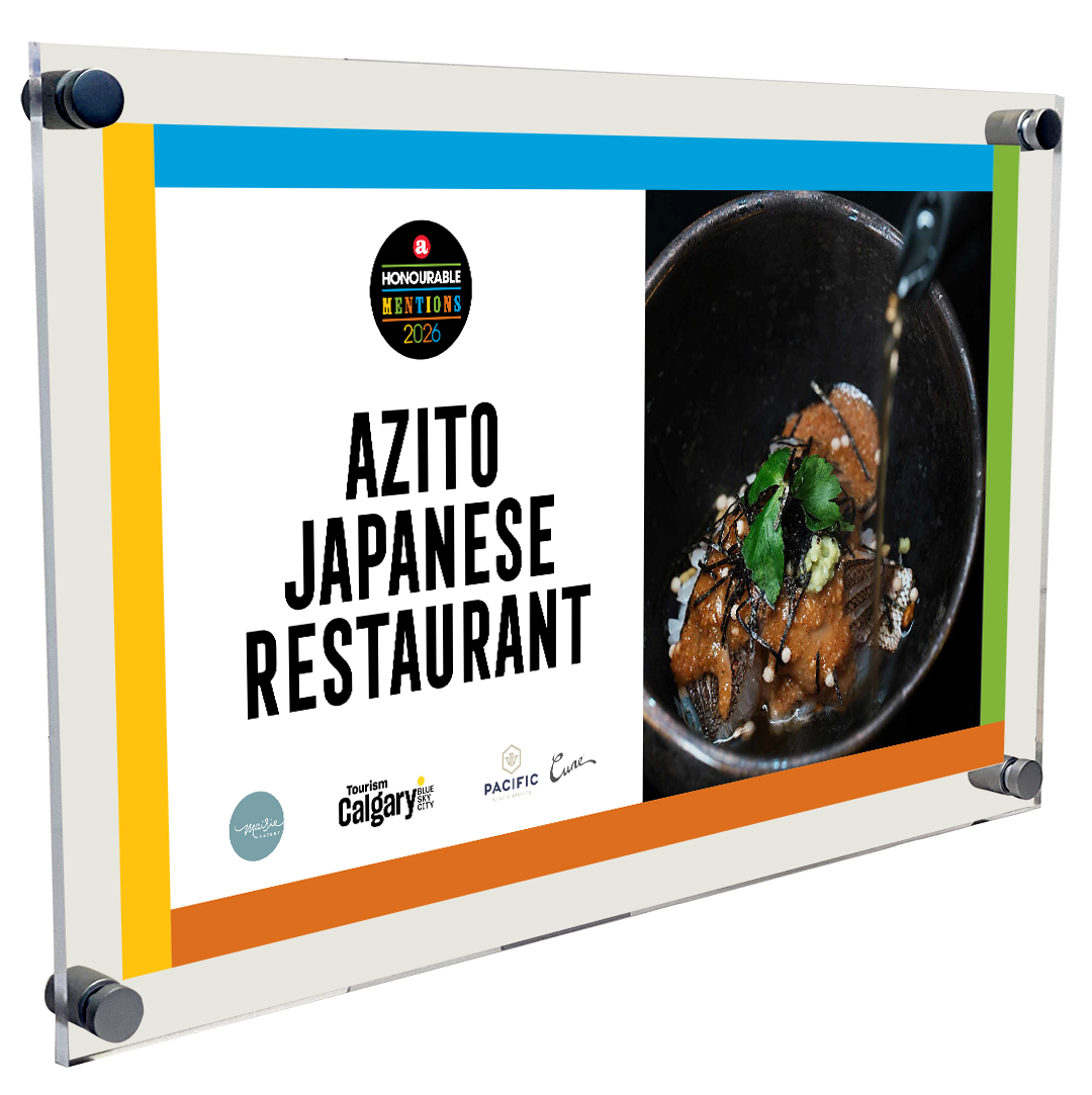 Avenue Magazine - Best New Restaurants - Acrylic Plaque