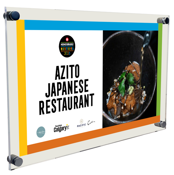 Avenue Magazine - Best New Restaurants - Acrylic Plaque