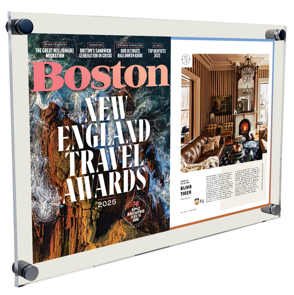 "New England Travel Awards" Article Award - Acrylic Standoff Plaque