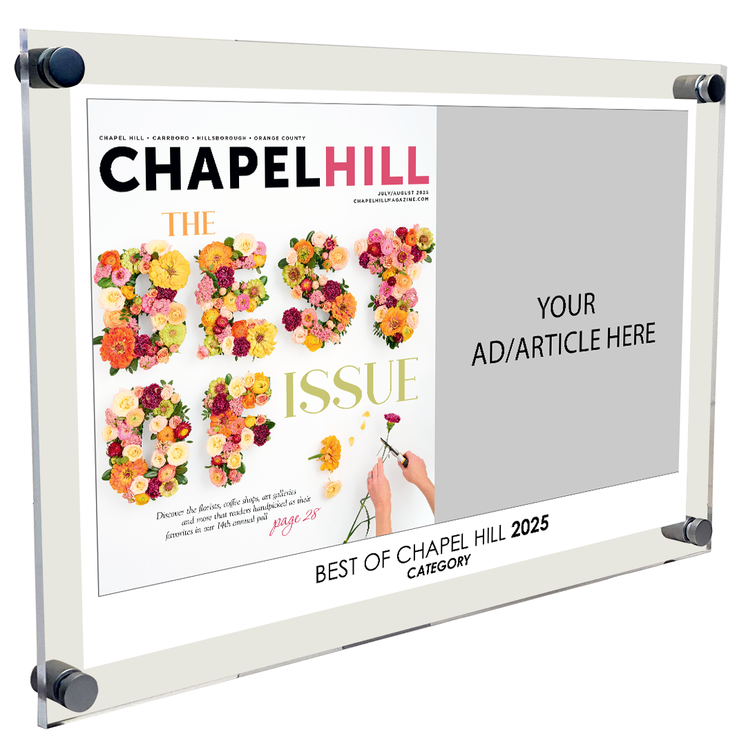 Triangle Media - Best of Chapel Hill Articles - Acrylic Plaques