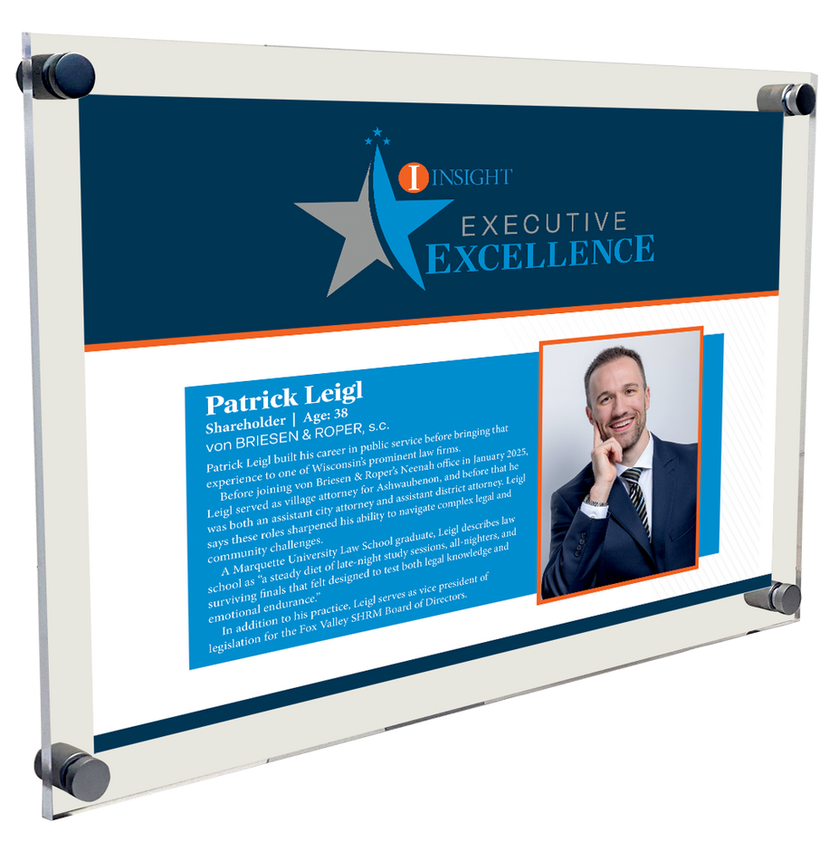 INSIGHT - Executive Excellence - Article Acrylic Plaques