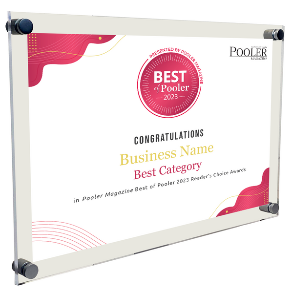 Best of Pooler - Acrylic Plaque