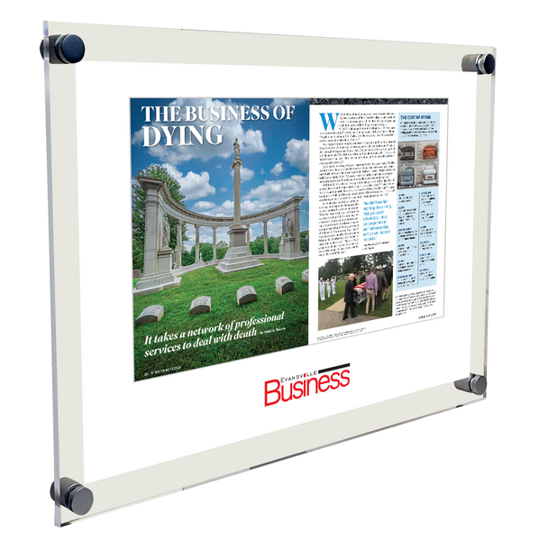 Evansville Business - Editorial Features - Acrylic Plaques