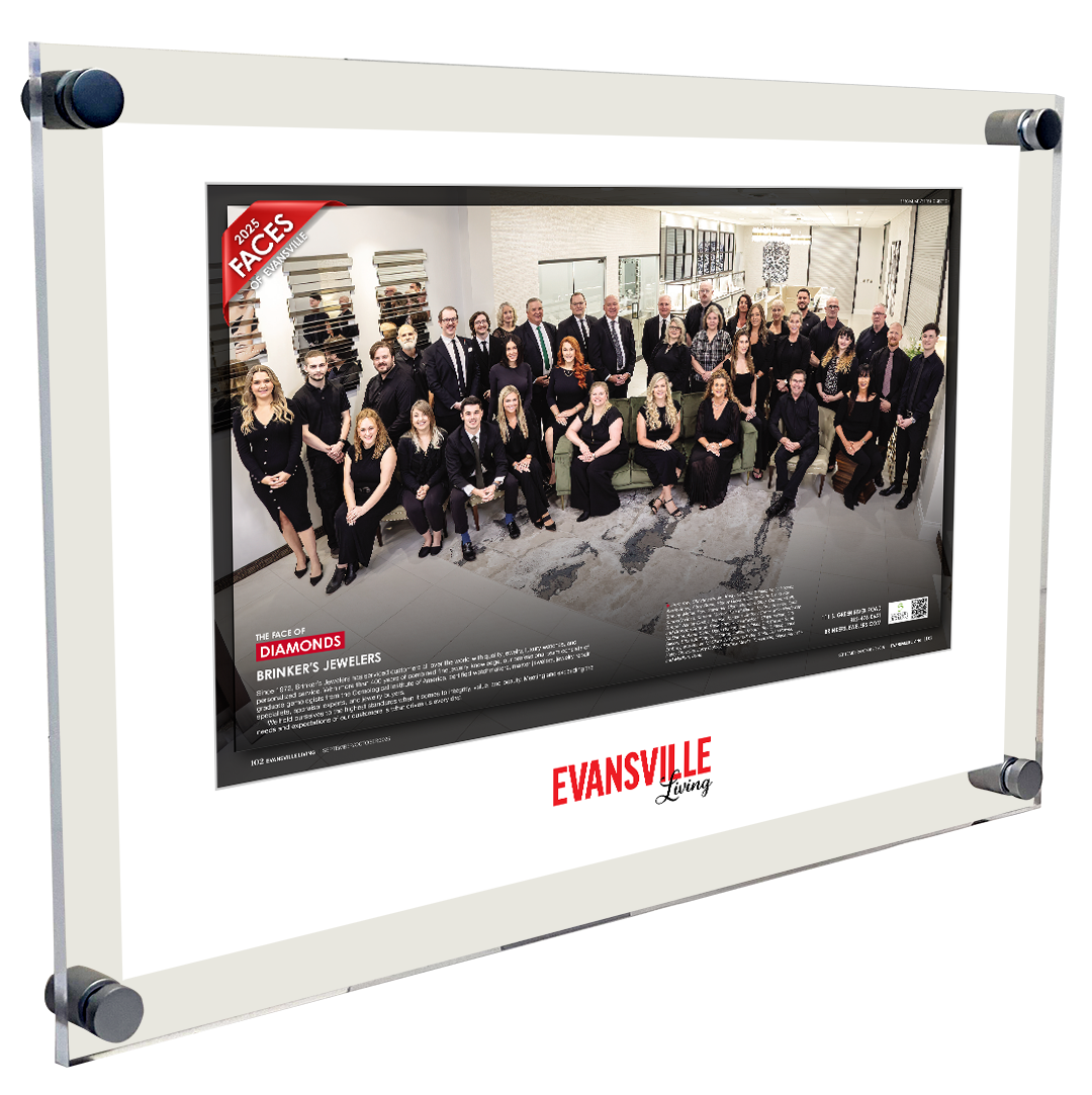 Evansville Living - Faces of Evansville - Acrylic Plaques
