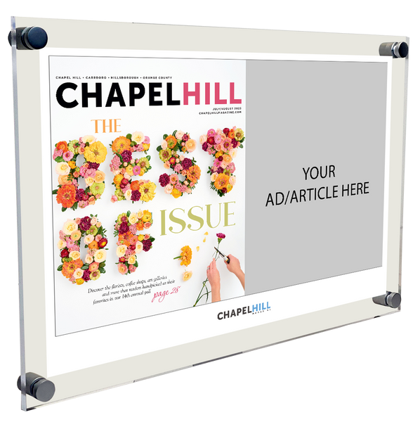 Triangle Media - Chapel Hill Magazine Articles - Acrylic Plaques