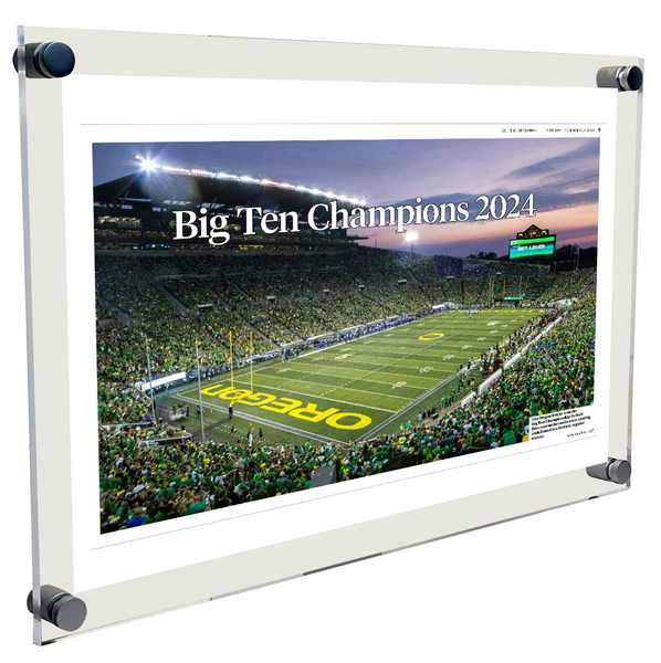 Oregon - 2024 College Football Conference Championship (The Oregonian) - Acrylic Plaque