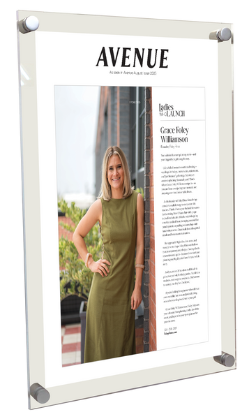 Avenue - Profile Features - Acrylic Plaques