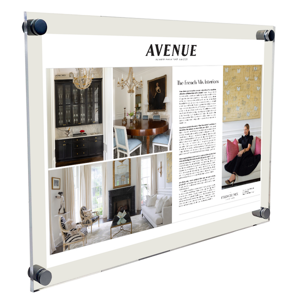Avenue - Profile Features - Acrylic Plaques