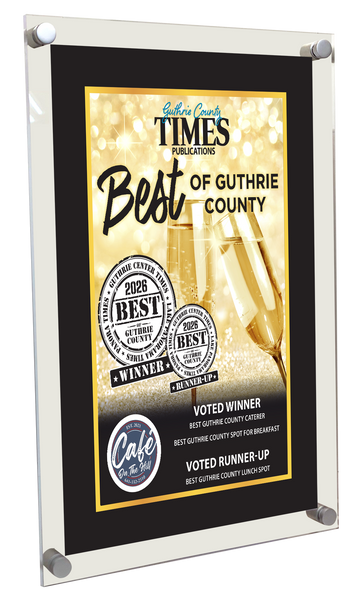 Guthrie Center Times - Best of Guthrie County - Acrylic Plaques