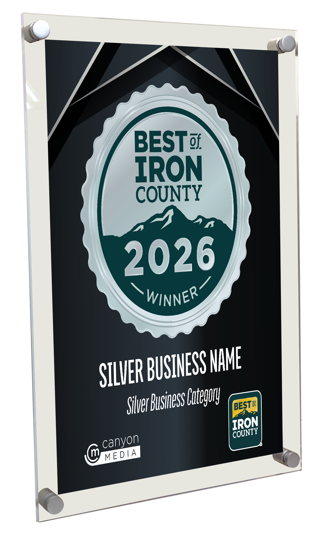 Best of Iron County - Acrylic Plaques