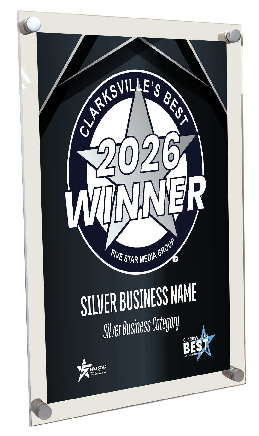 Clarksville's Best - Acrylic Plaques
