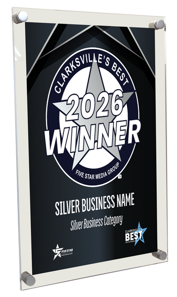 Clarksville's Best - Acrylic Plaques